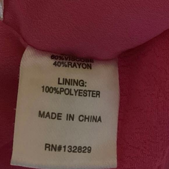 Revolve x Superdown Pink Sleeveless Back Zipper Front Cut Out Tube Top Sz M - Picture 4 of 4